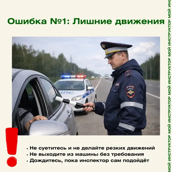 Ошибка 1: лишние движения